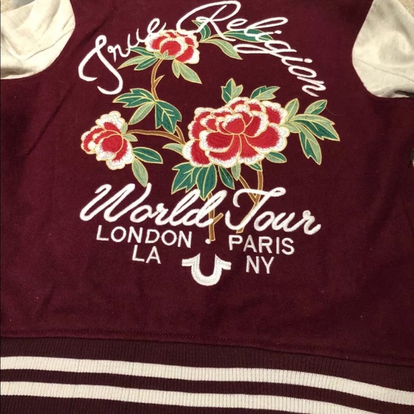 RARE Women’s True Religion Varsity Jacket - Picture 2 of 5